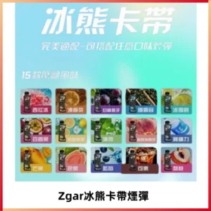 ZGAR PROJECT-D冰熊卡帶15000口可調節功率+大電池續航